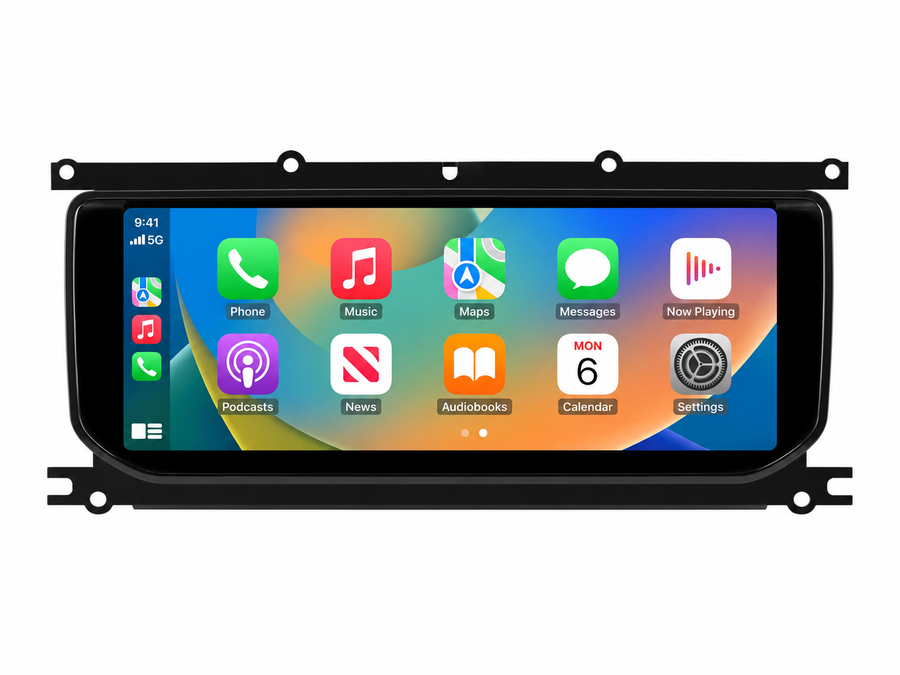 Range Rover Evoque L538 touchscreen infotainment display and surround