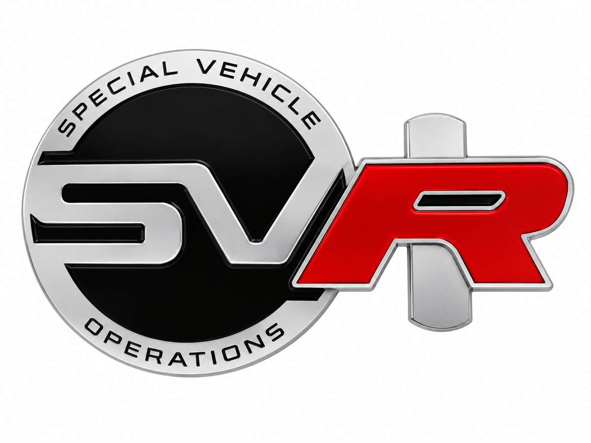 Range Rover Sport SVR front grille badge
