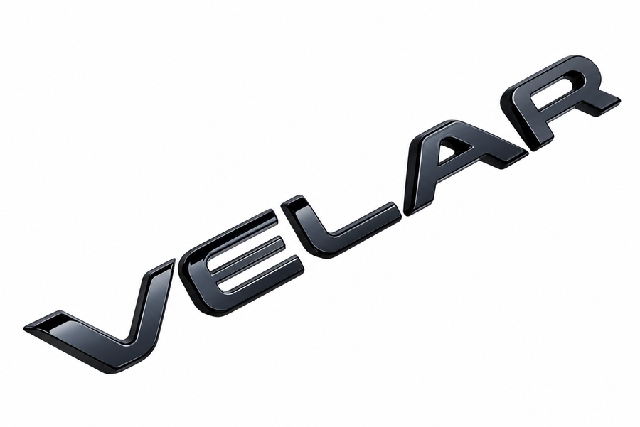 VELAR tailgate badge for the Range Rover Velar