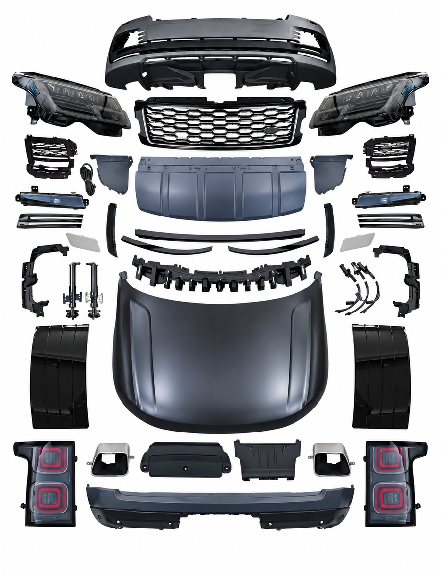 Range Rover Vogue 2013-2017 converted to 2018+ OEM style body kit