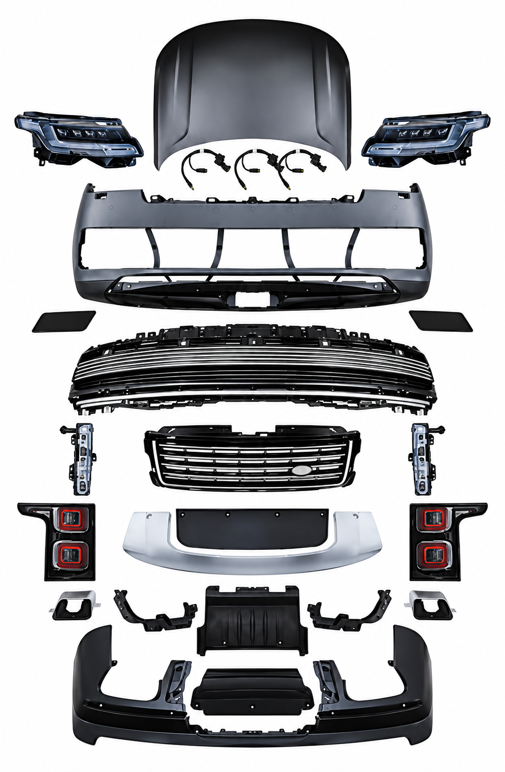 Range Rover Vogue 2013-2017 converted to 2018+ SV style body kit