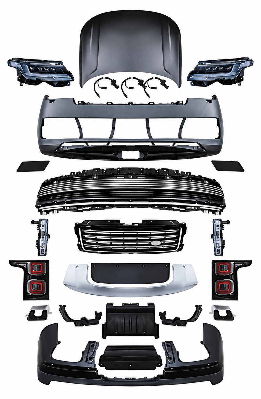 Range Rover Vogue 2013-2017 converted to 2018+ SV style body kit